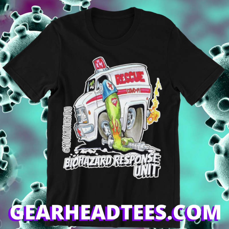 Covid-19 Biohazard Response Unit Shirt – RacingJunk Gear Shop
