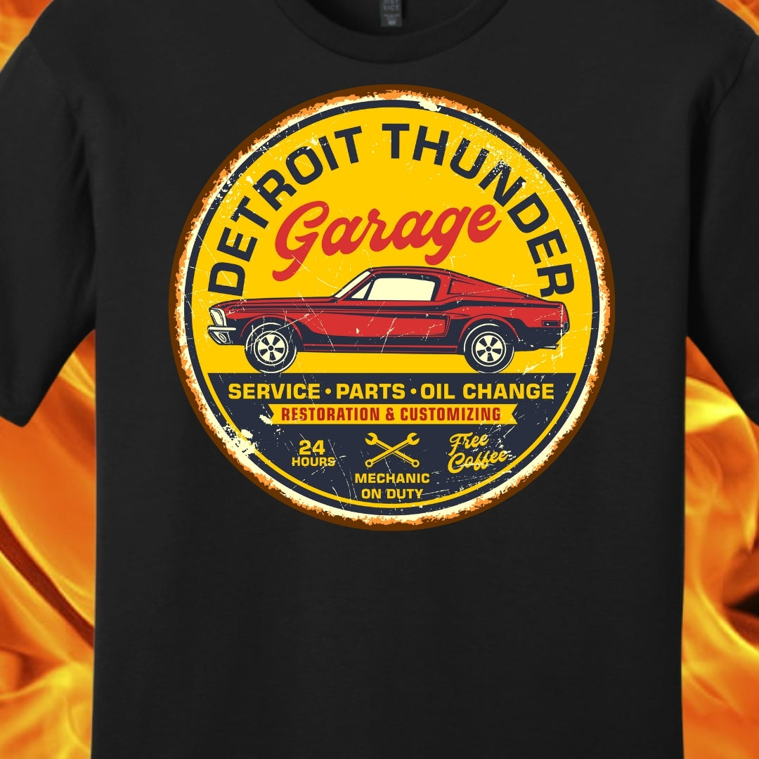 Detroit Thunder Garage Shirt