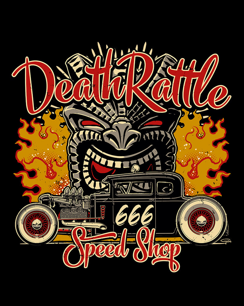 Death Rattle Speed Shop Shirt