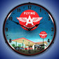 Flying A Gas Station Lighted Clock