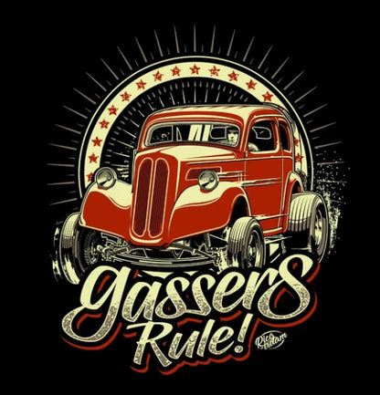 Gassers Rule! Anglia Shirt - 3 Colors Available