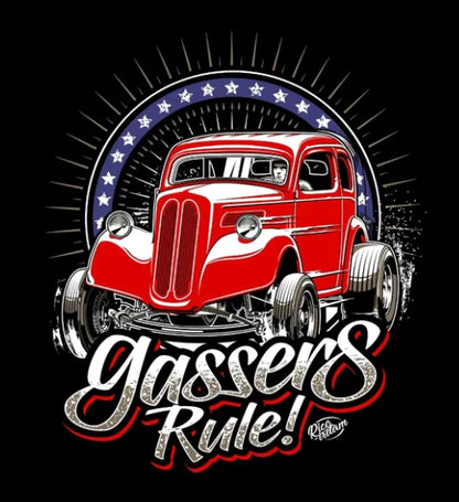 Gassers Rule! Anglia Shirt - 3 Colors Available