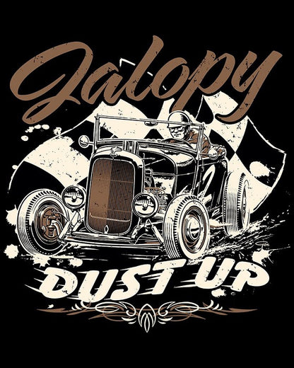 Jalopy Dust Up Shirt - Car available in 3 colors