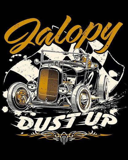 Jalopy Dust Up Shirt - Car available in 3 colors