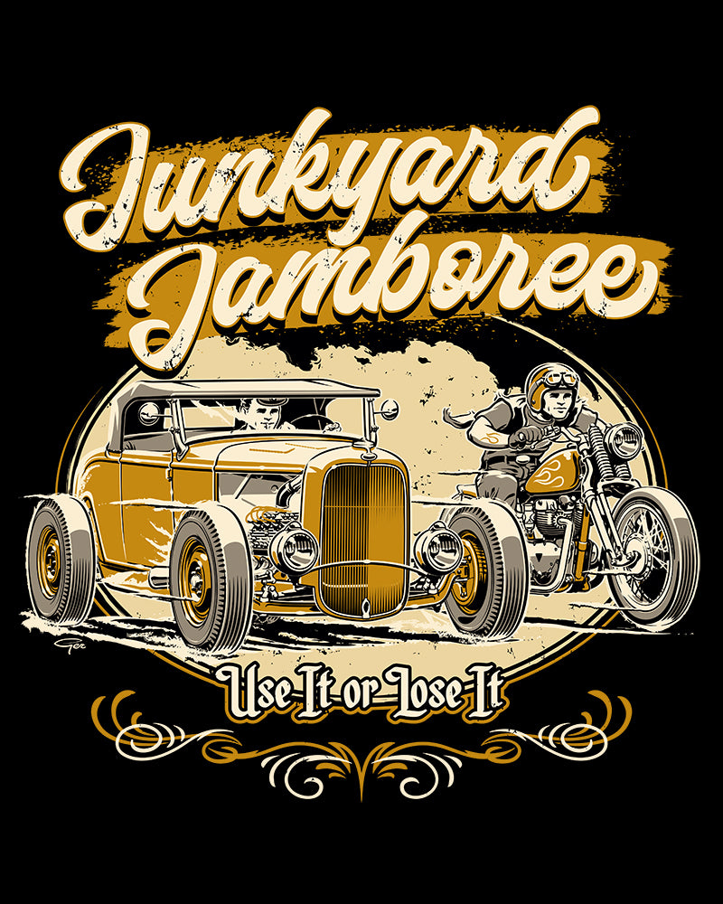 Junkyard Jamboree Use it or Lose it Shirt