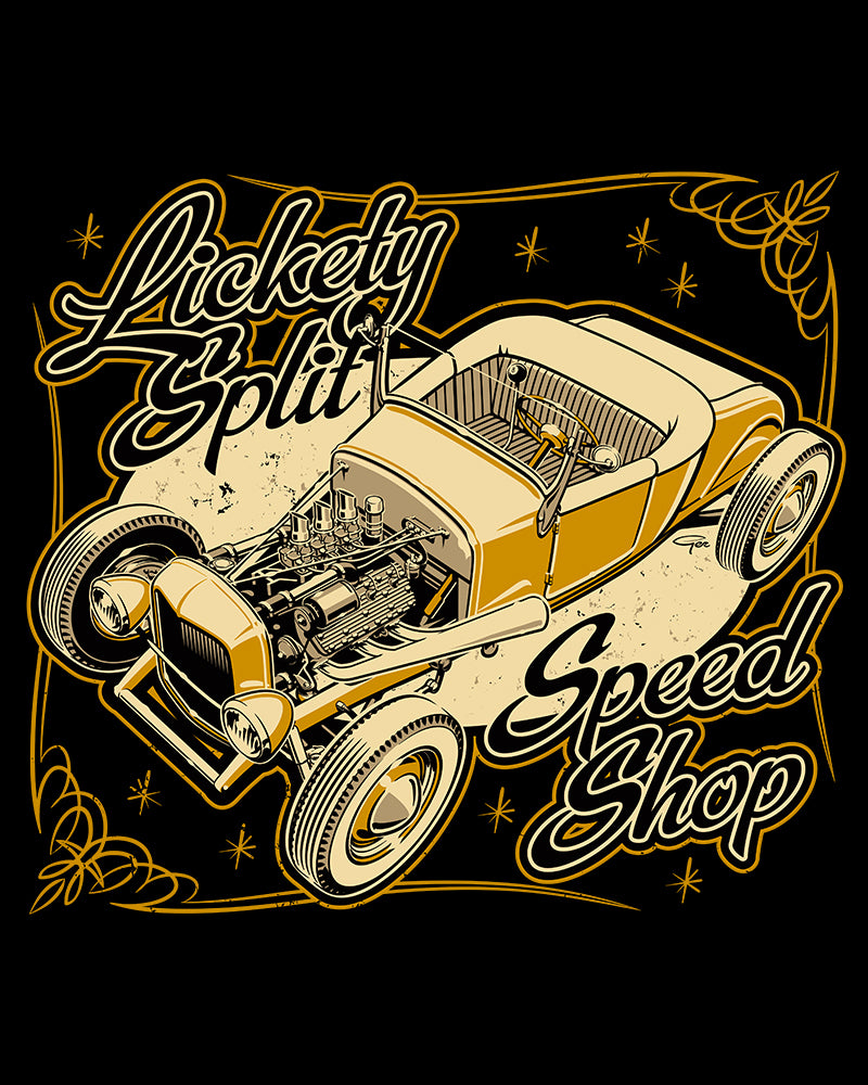 Lickety Split Speed Shop Shirt