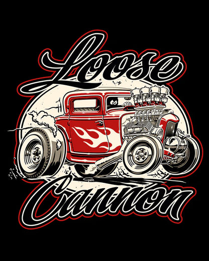 Loose Cannon Speed Shop Shirt - Car available in 3 colors