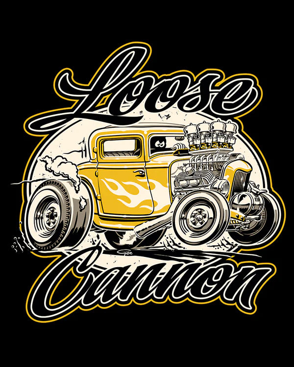 Loose Cannon Speed Shop Shirt - 3 Colors Available