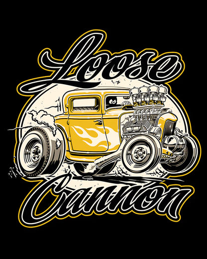 Loose Cannon Speed Shop Shirt - Car available in 3 colors