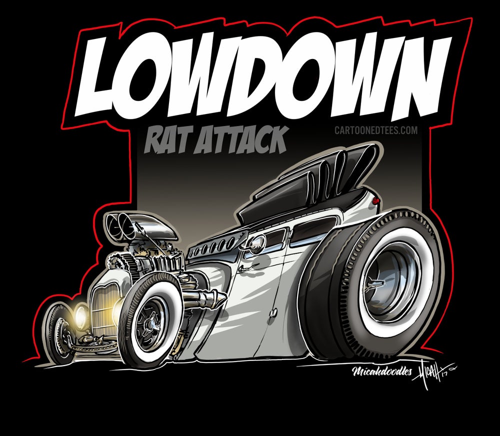 Lowdown Rat Attack Shirt – RacingJunk Gear Shop