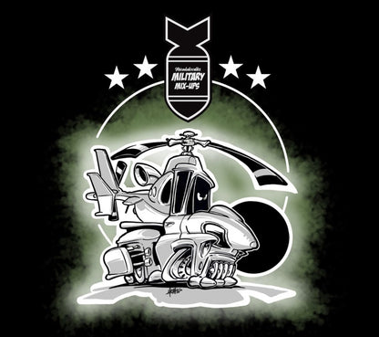 Military Mix Up Airwolf Stepside Shirt