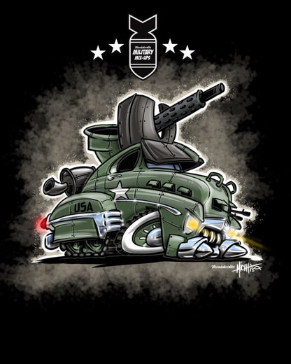 Military Mix Up Big Ole Buford Halftrack Shirt