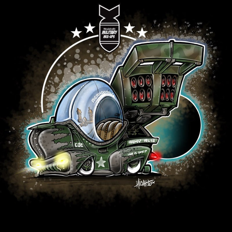 Military Mix Up Cabover Rocket Launcher Shirt