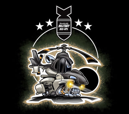 Military Mix Up Stepside Airwolf Shirt