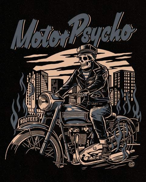 MotorPsycho Midnight Rider Shirt