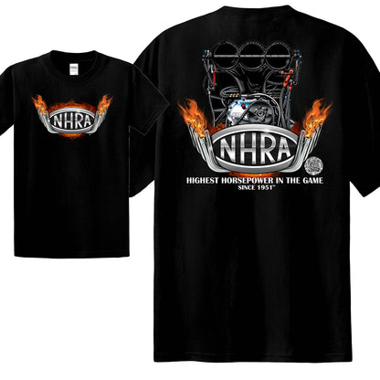 NHRA Top Fuel T-Shirt ANIMATED - one of a kind! - only 1 left!