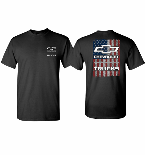 Chevy Truck Flag T-Shirt