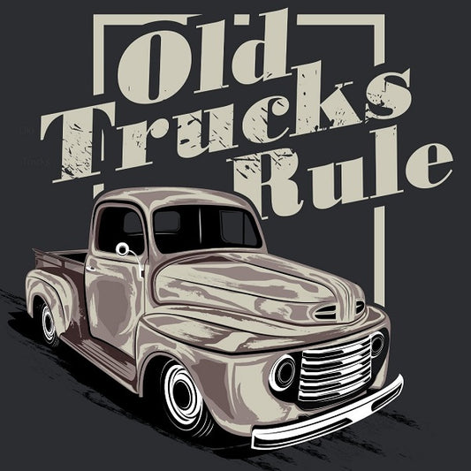 Old Trucks Rule F1 Shirt