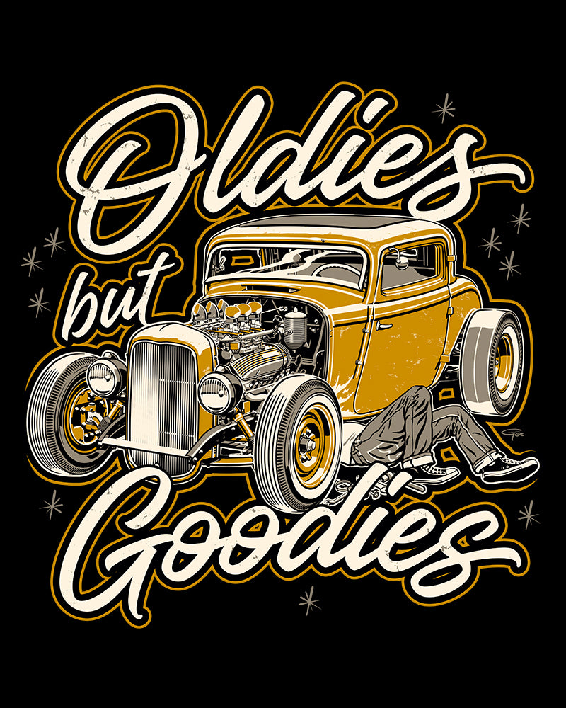 Oldies But Goodies Shirt - 3 Colors Available