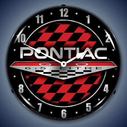 Pontiac GTO Lighted Clock