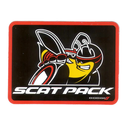 Sticker - Dodge Scat Pack Rectangle