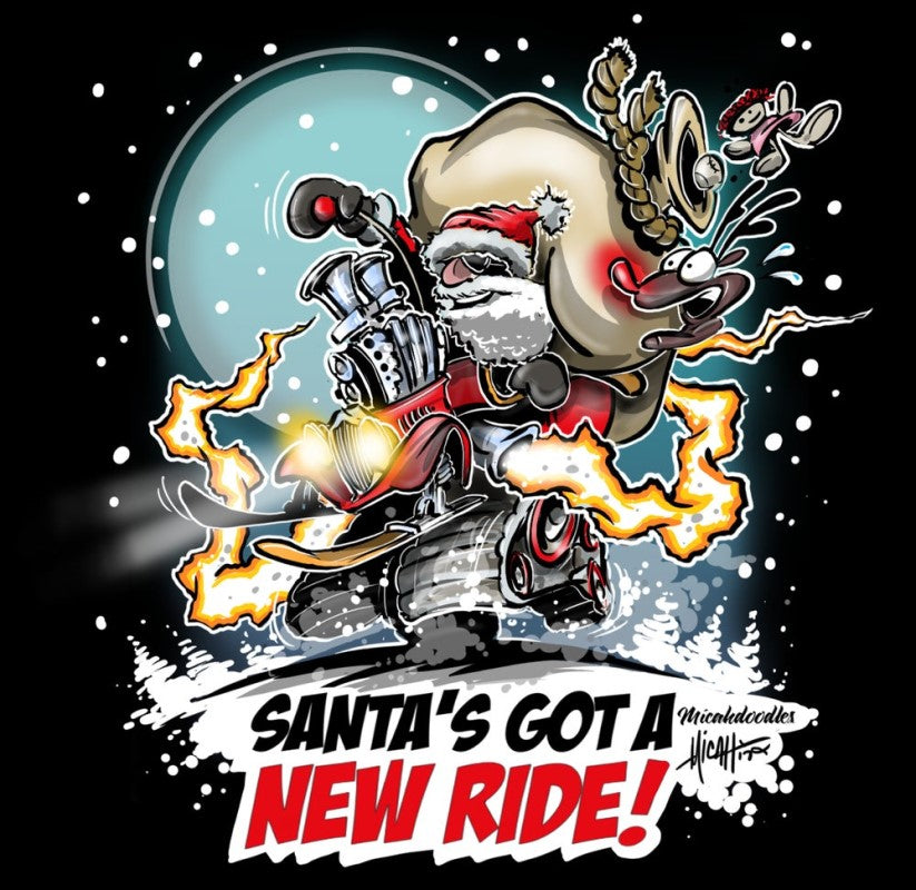 Santa's Got a New Ride Shirt