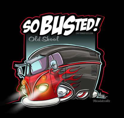 So BUSted Flames Shirt - 2 Colors Available