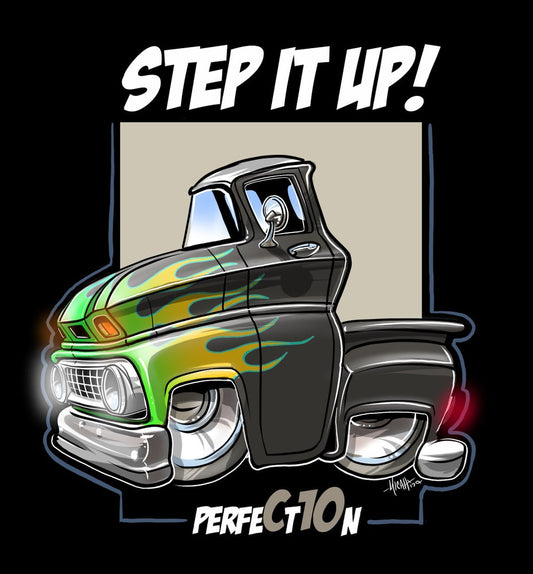 Step It Up Flamed Shirt