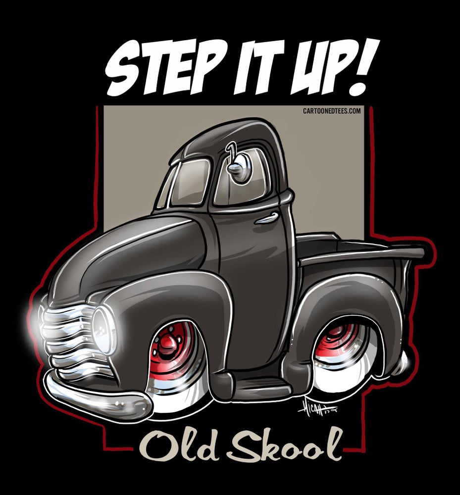 Step it Up Old Skool Black Shirt