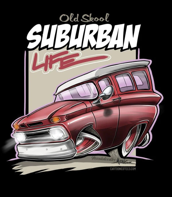 Suburban Life Shirt - 4 Colors Available