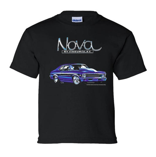 Youth '70 Nova Black T-Shirt
