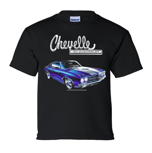 Youth '70 Chevelle Black T-Shirt