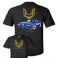 '77 Firebird Black T-Shirt