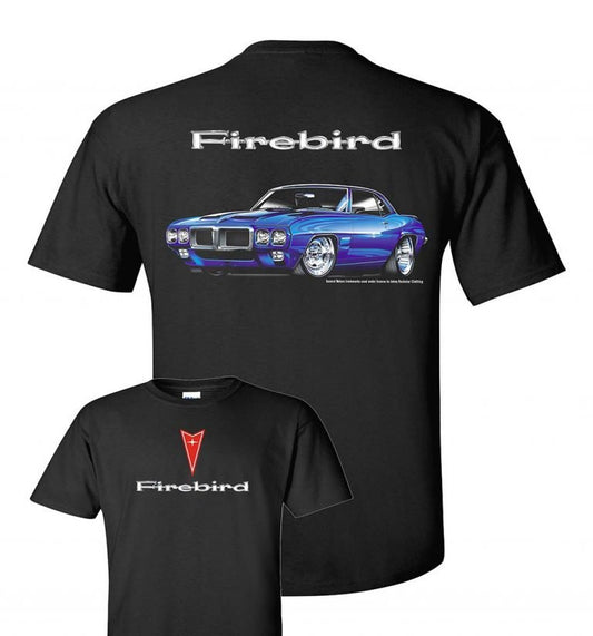 '69 Firebird Black T-Shirt