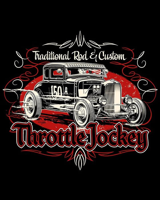 Throttle Jockey Coupe Shirt - 3 Colors Available