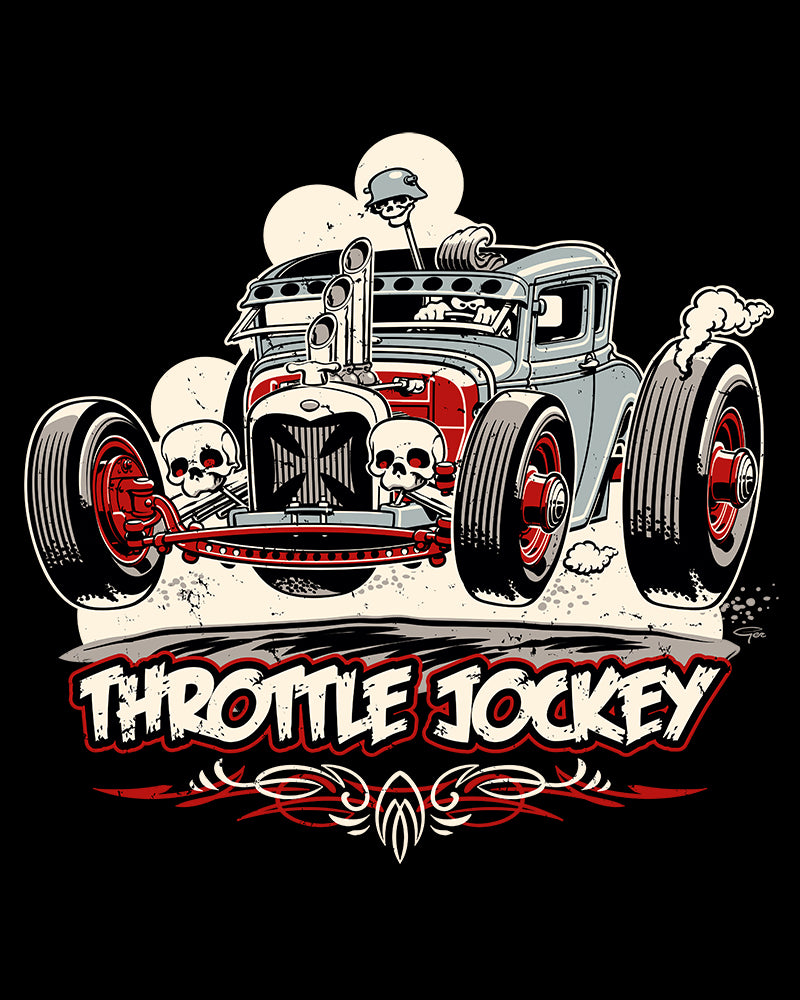 Throttle Jockey Rockabilly Shirt