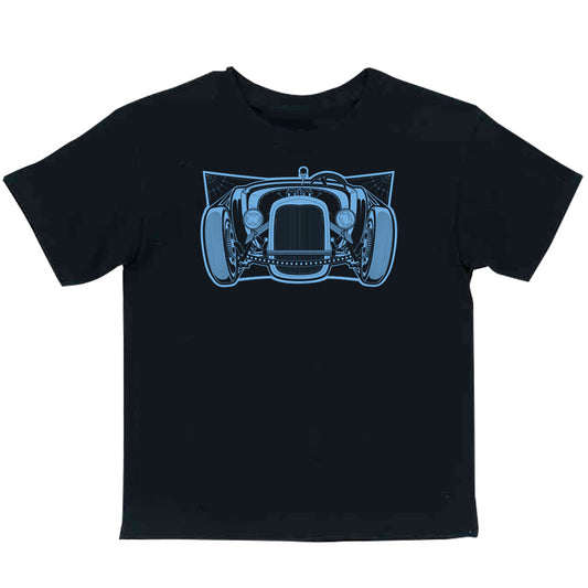 Toddler Blue Rat Rod T-Shirt