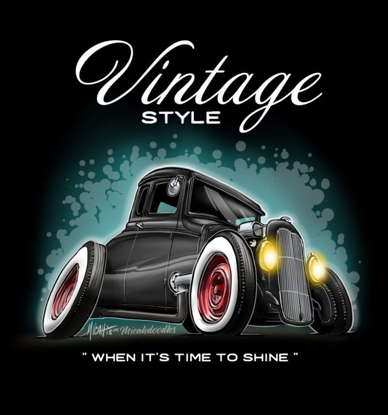 Vintage Style 5 Window Coupe Shirt