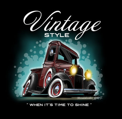 Vintage Style Pickup Shirt