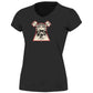 Ladies Mask Black T-Shirt