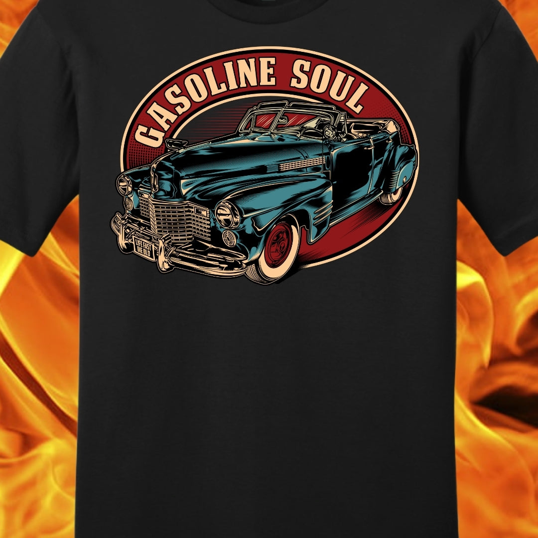 Gasoline Soul: Drop Top Rad Cad Shirt