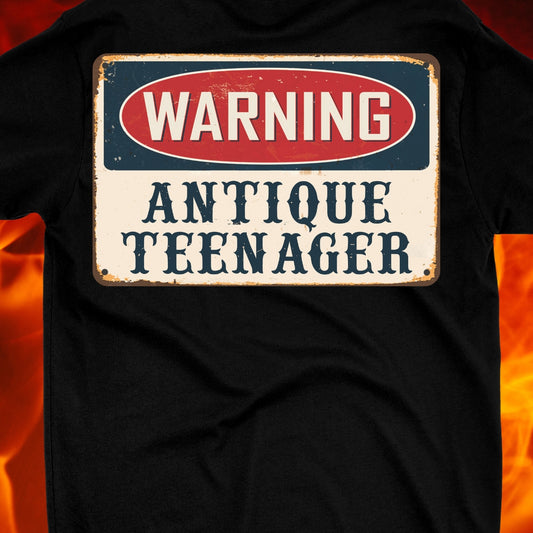 Warning: Antique Teenager
