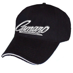 Camaro Script Liquid Metal Hat