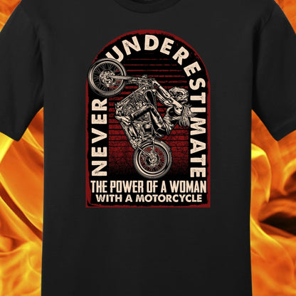 IRONKULT Never Underestimate- Women's Cut Shirt