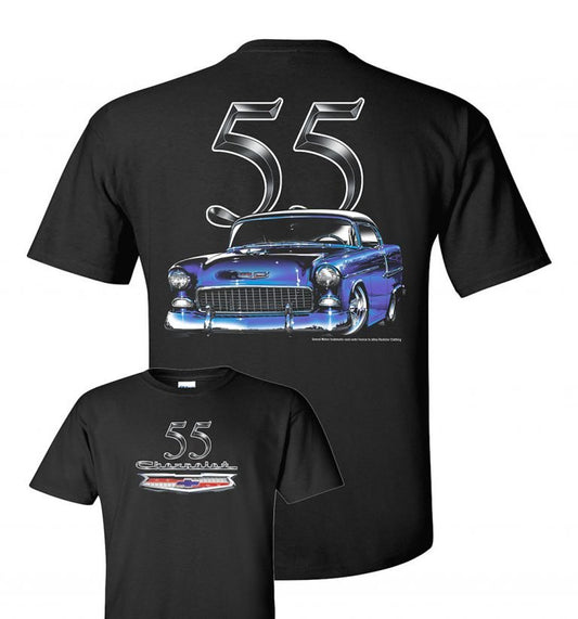 '55 Chevy Black T-Shirt